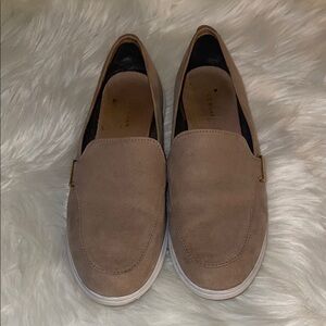 Cole Haan Light Brown Slip-On Loafers